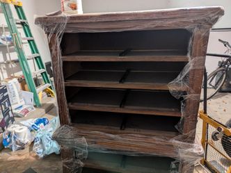 Unfinished dresser