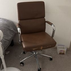Leather office chair