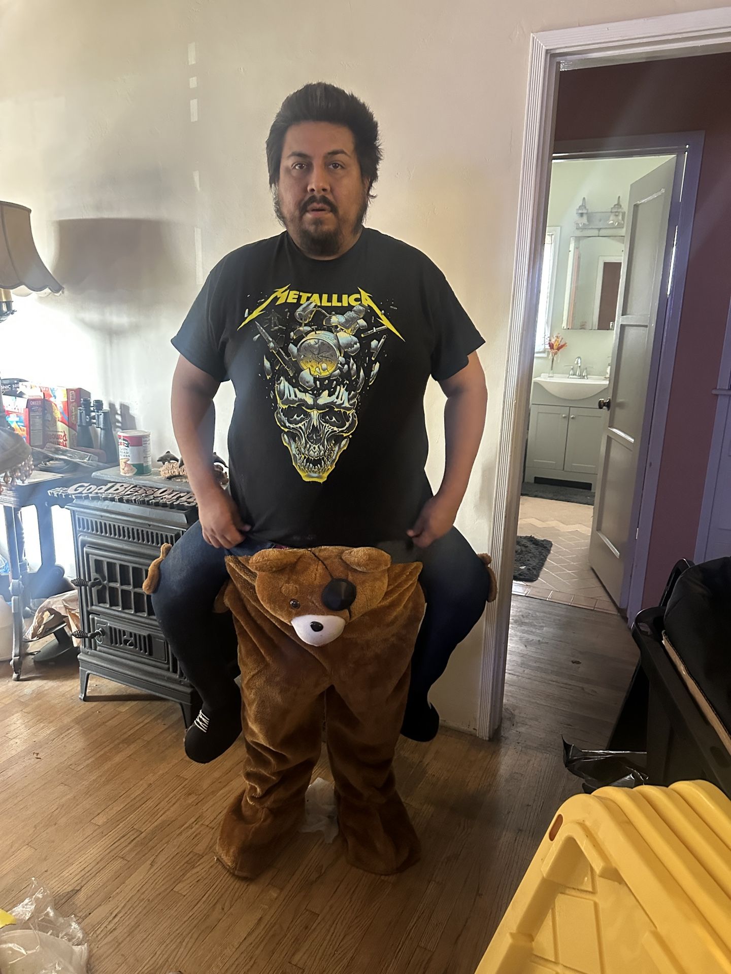 The Teddy Carrying Buddy Costume