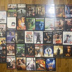 Lot Of 37 Dvds Or Dvds Shown