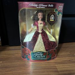 Holiday Princess Belle Barbie Disneys Beauty And The Beast 