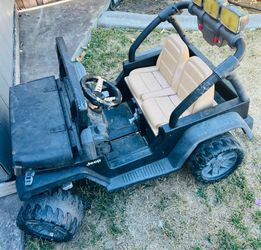 The kids' car works great; I bought it for my son, but he doesn't use it anymore.
