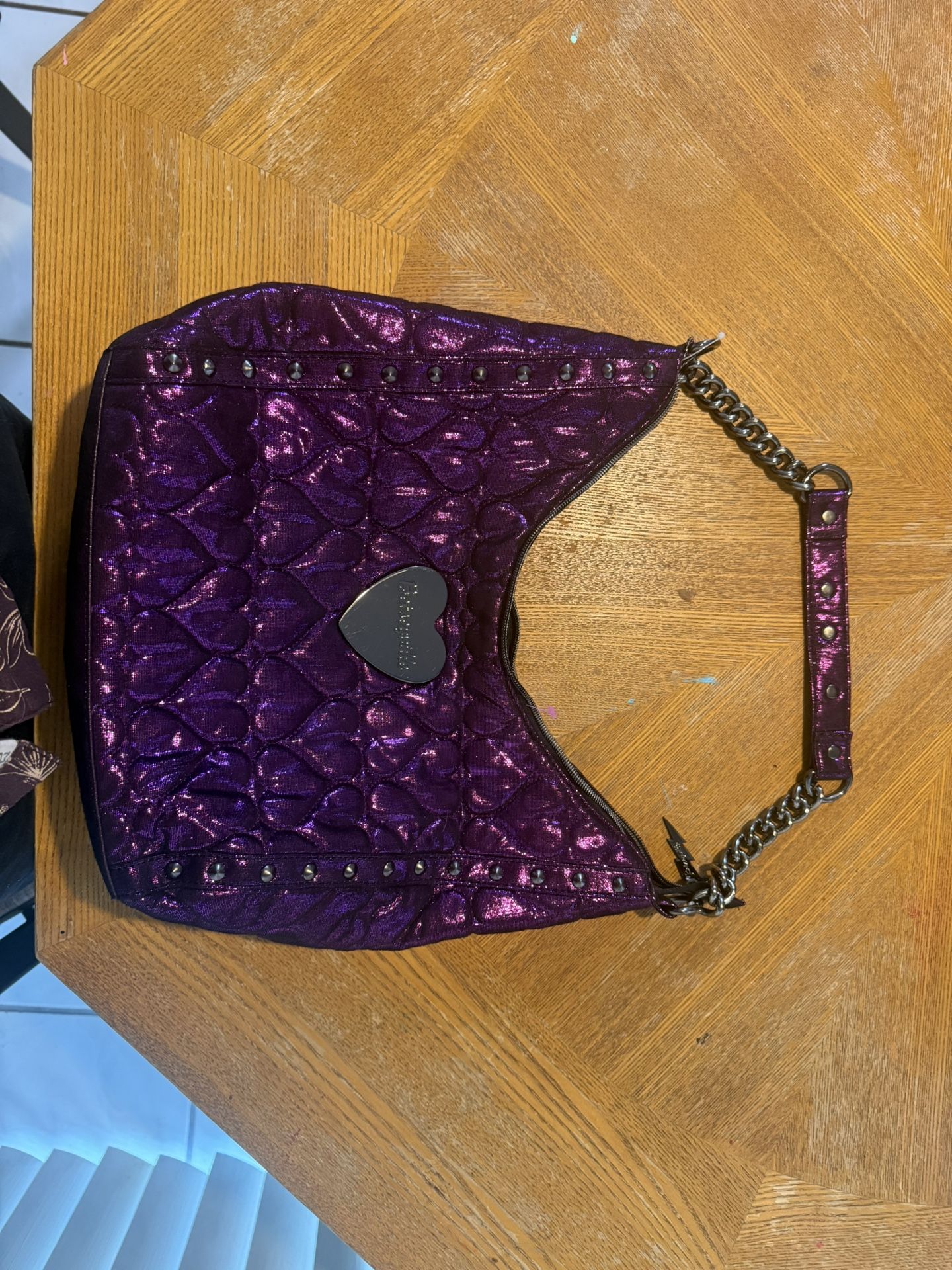 Betseyville Purple Heart Purse Has All Tags