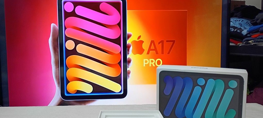 Apple iPad Mini A17 Pro 128GB Like New Flawless Space Grey (Still Under Apple Care)