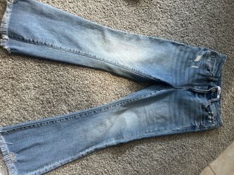 Womens mica crop jean