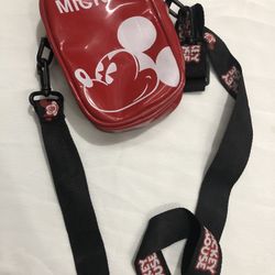 Mickey Red Satchel Bag