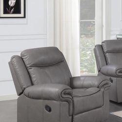Gray Recliner Chair $300 Floor Model (new)