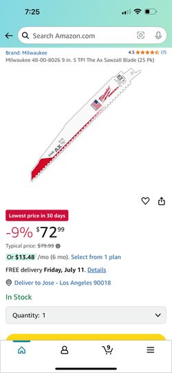 Milwaukee The Ax 25pck