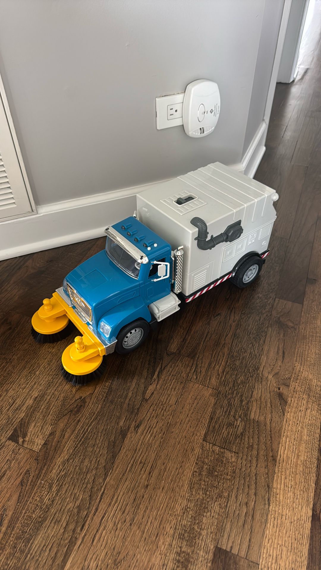 Big Street sweeper truck