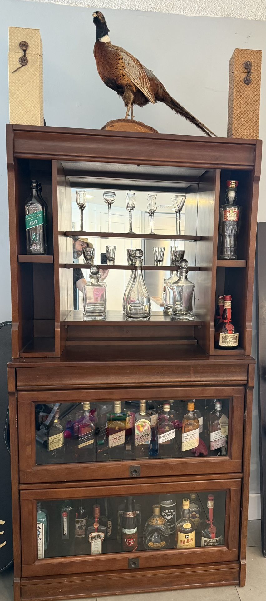 Pottery Barn Wood Bar
