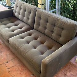 Couch With Ottoman 