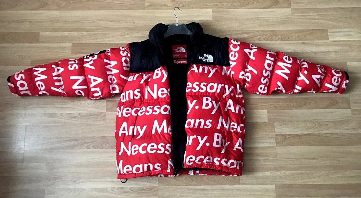 Supreme/The North Face FW15 "BAMN" Nuptse