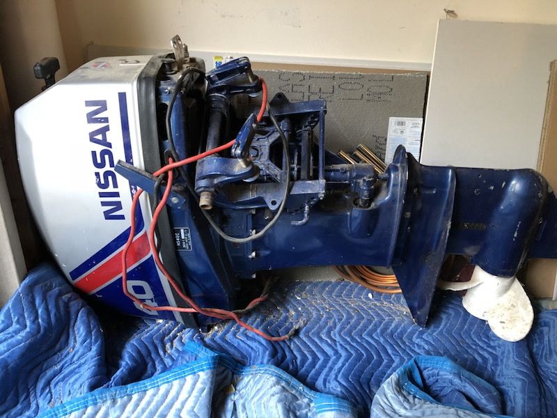 Nissan 40 HP outboard