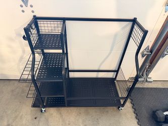 Golf bag stand