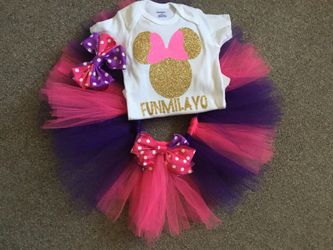 Minnie tutu outfit