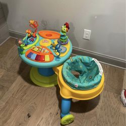baby activity table seat 
