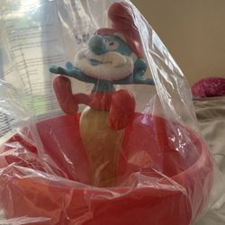 Smurfs  2025 Movie Popcorn Bucket Papa Smurf