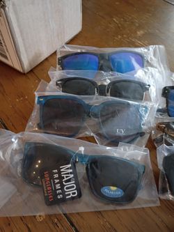 Assorted sunglasses