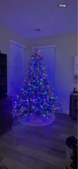 Huge 7 foot Christmas tree