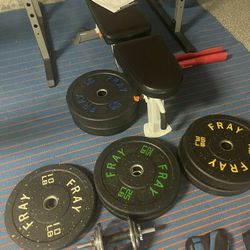 Weight Lifting set (Power rack, dumbbell Set, Pull up Bar)