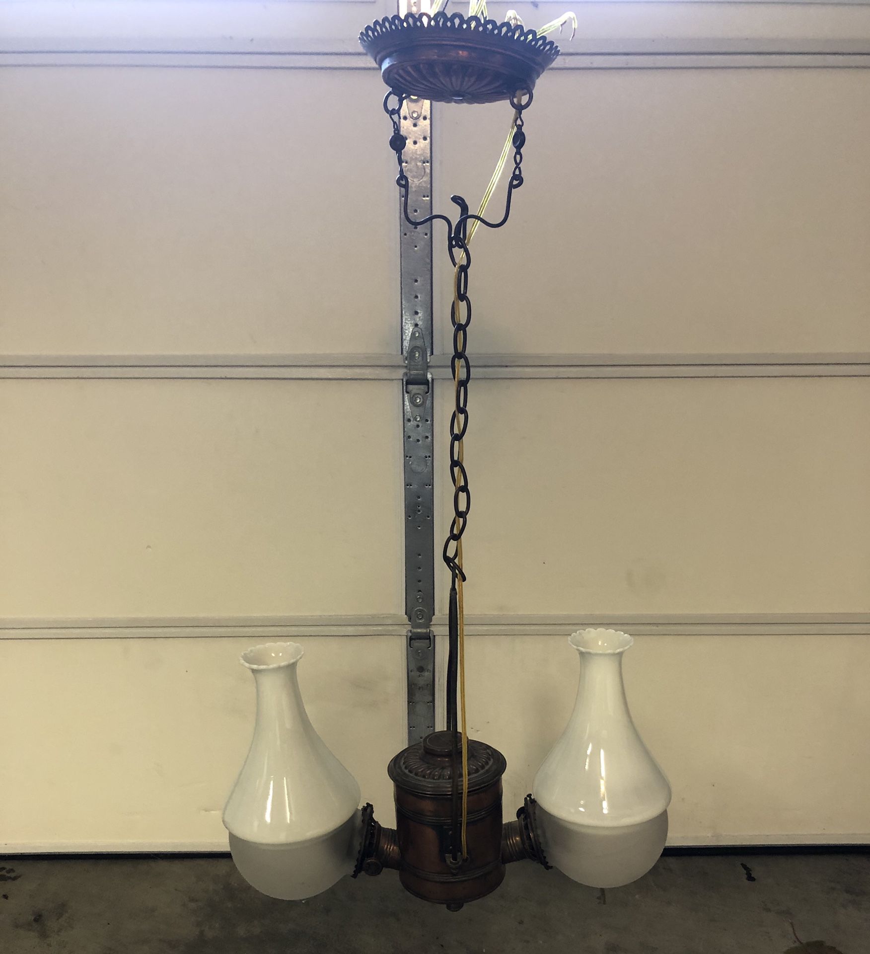 Antique Angle Lamp