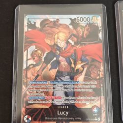 One Piece and Pokemon Cards