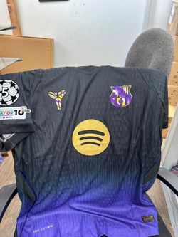 Barcelona 2026/27 season away kit size L UCL PATCHES INCLUDED