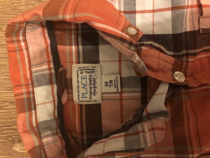 Children’s place size 7/8 boys shirt