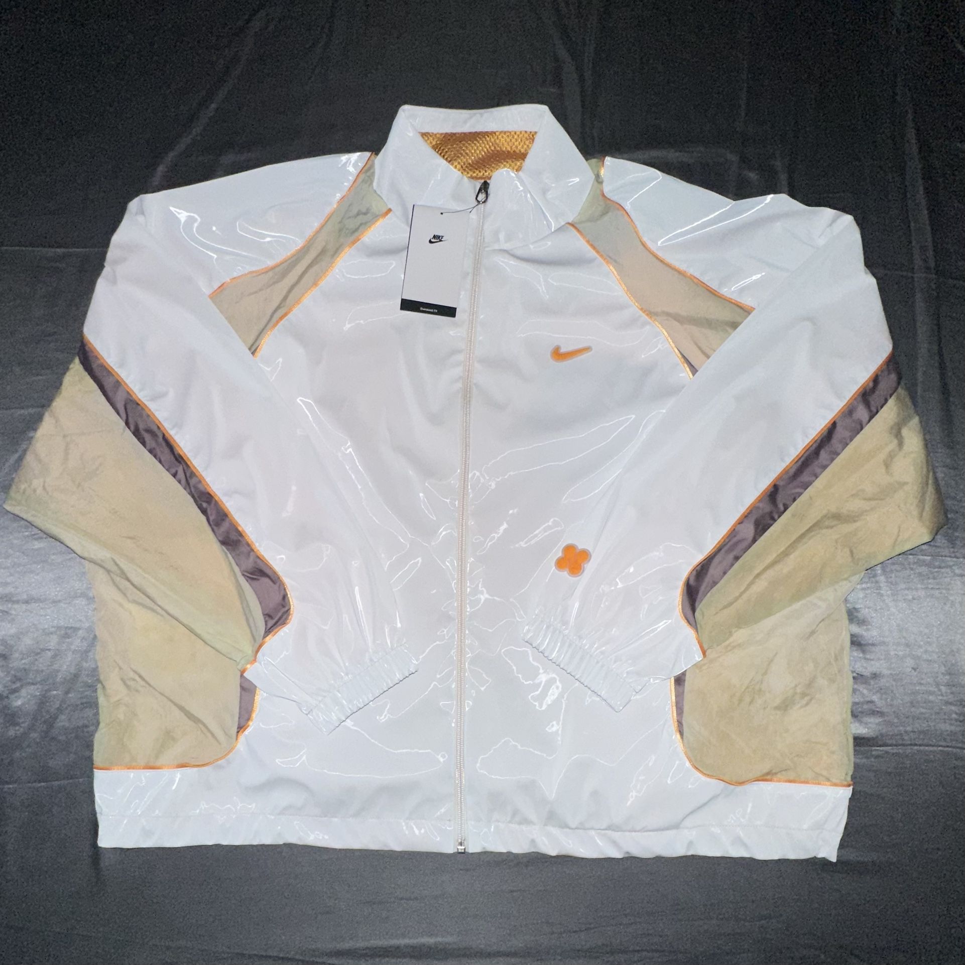 Nike Project F.R.O.G Track Jacket White HJ3290-100 Men’s Size Large