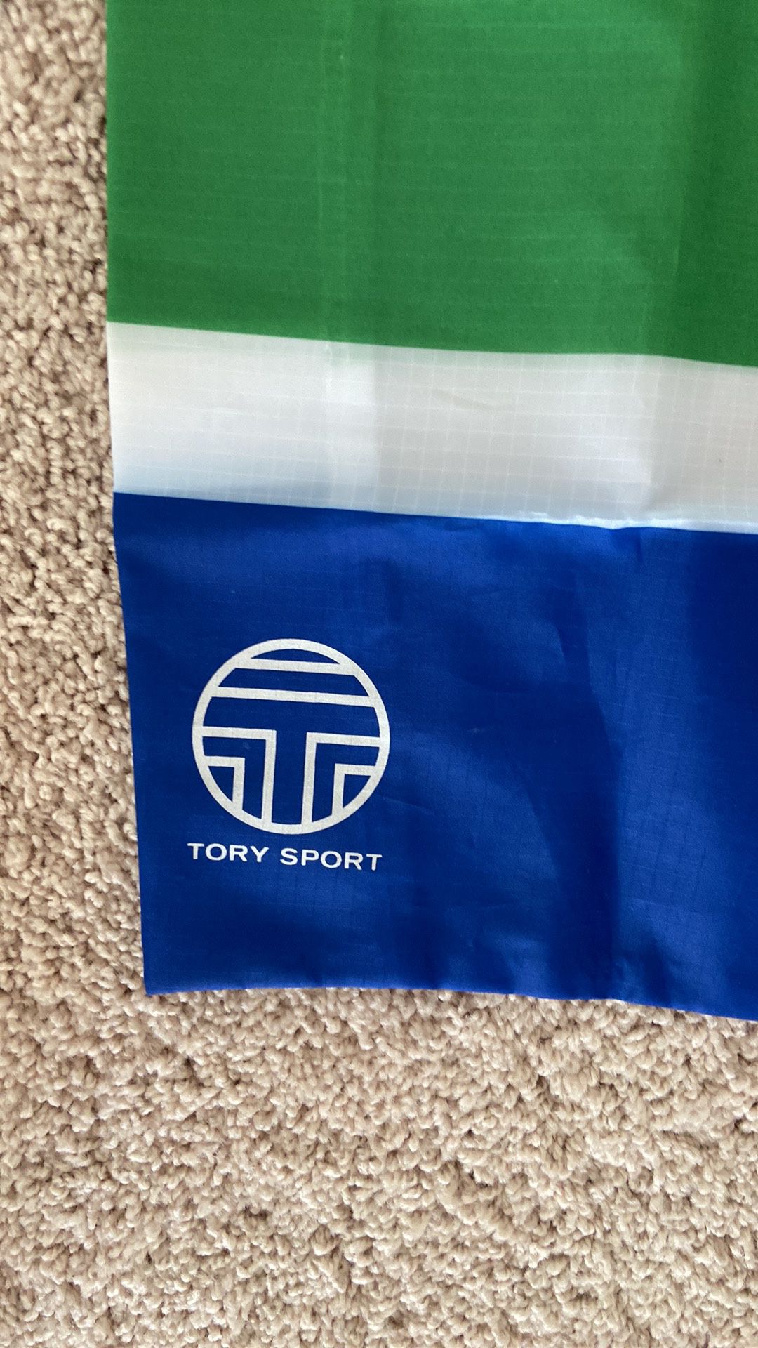 Tory burch sports grocery bag