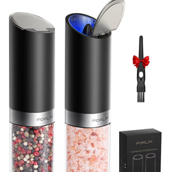 New Electric Salt  and  Pepper  Grinder  Set