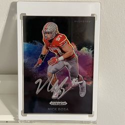 Nick Bosa Color Blast Auto 