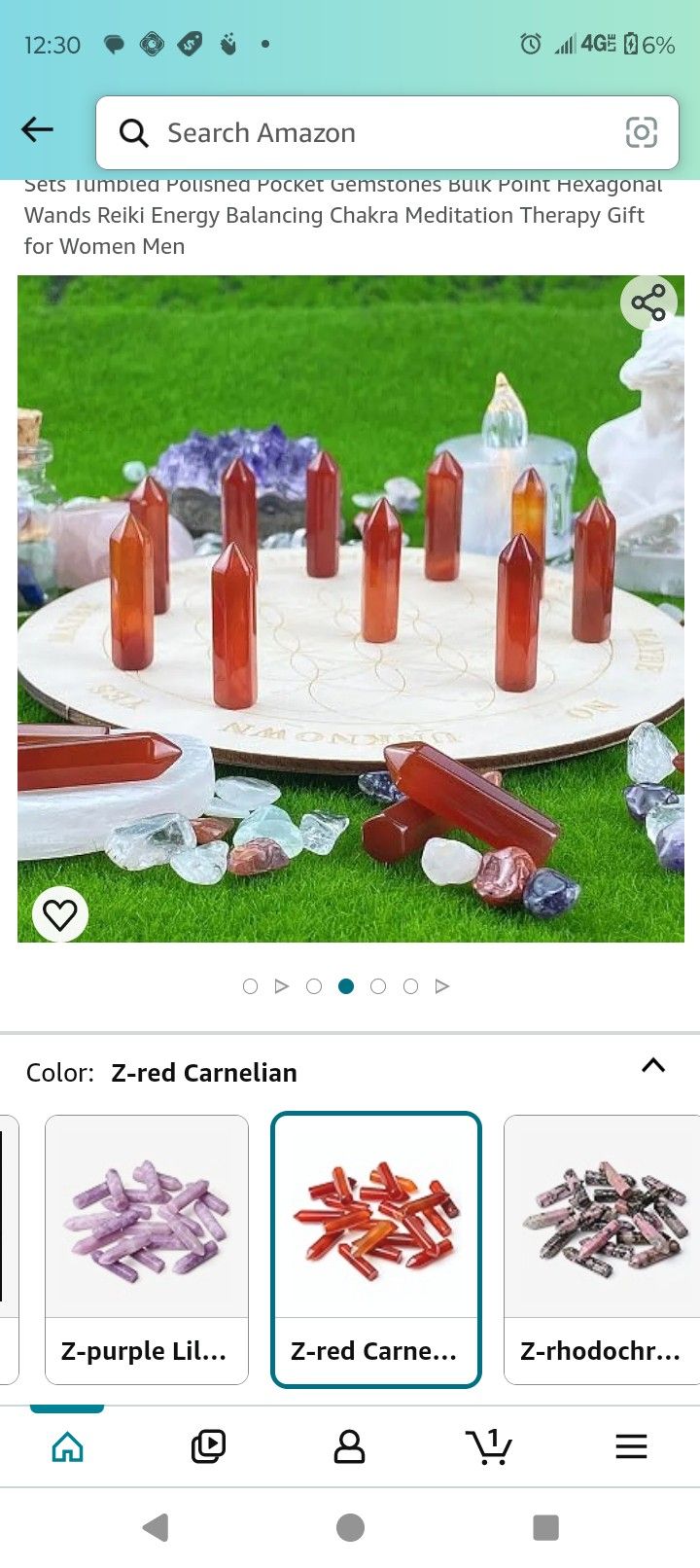 Carnelian Spear Tower Wand Gemstone Collectable