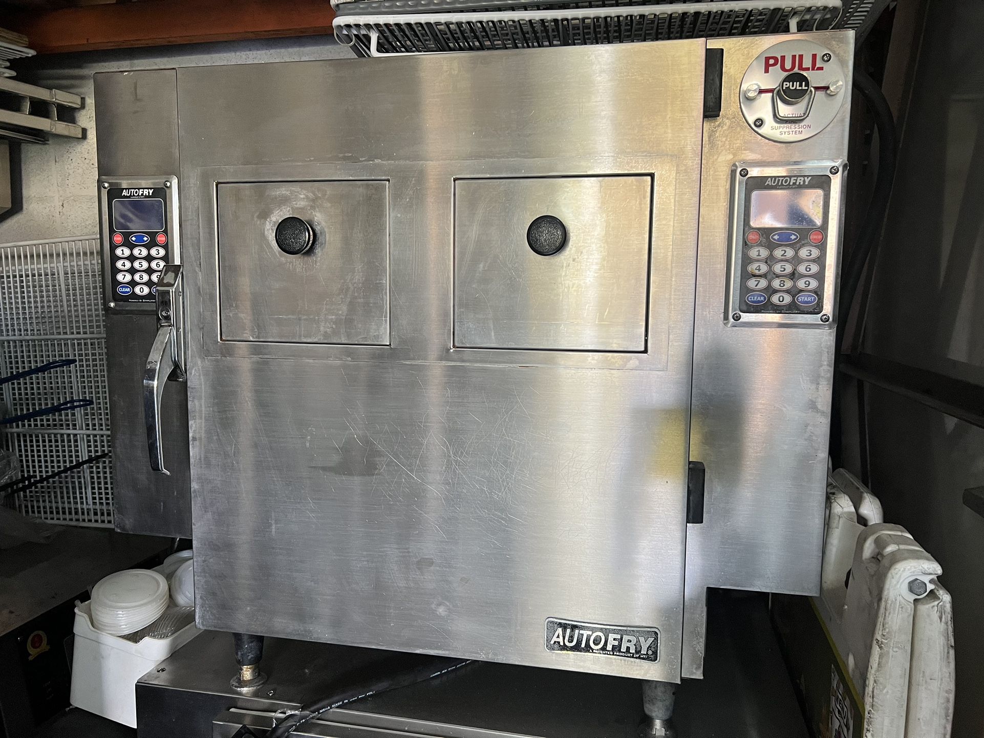 AutoFry MTI-40C 5.5 Gallon Double Basket Automatic Ventless Fryer