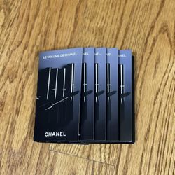 Chanel Le Volume Mascara Samples ( Set Of 5) 