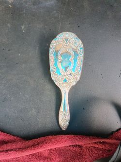 Vintage silver brush