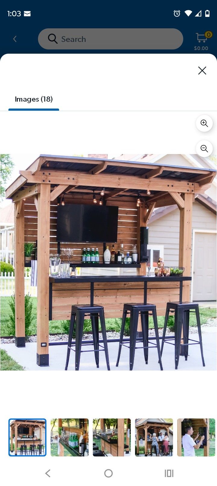 Cedar Springs Outdoor Bar