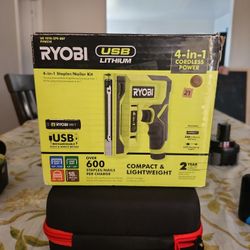 Ryobi 4-in-1 Stapler Kit