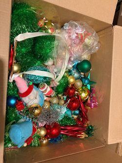 Assorted Christmas Ornaments Lot