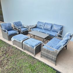 8pc Outdoor Patio Furniture Sets