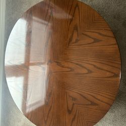 Ethan Allen Round Coffee Table