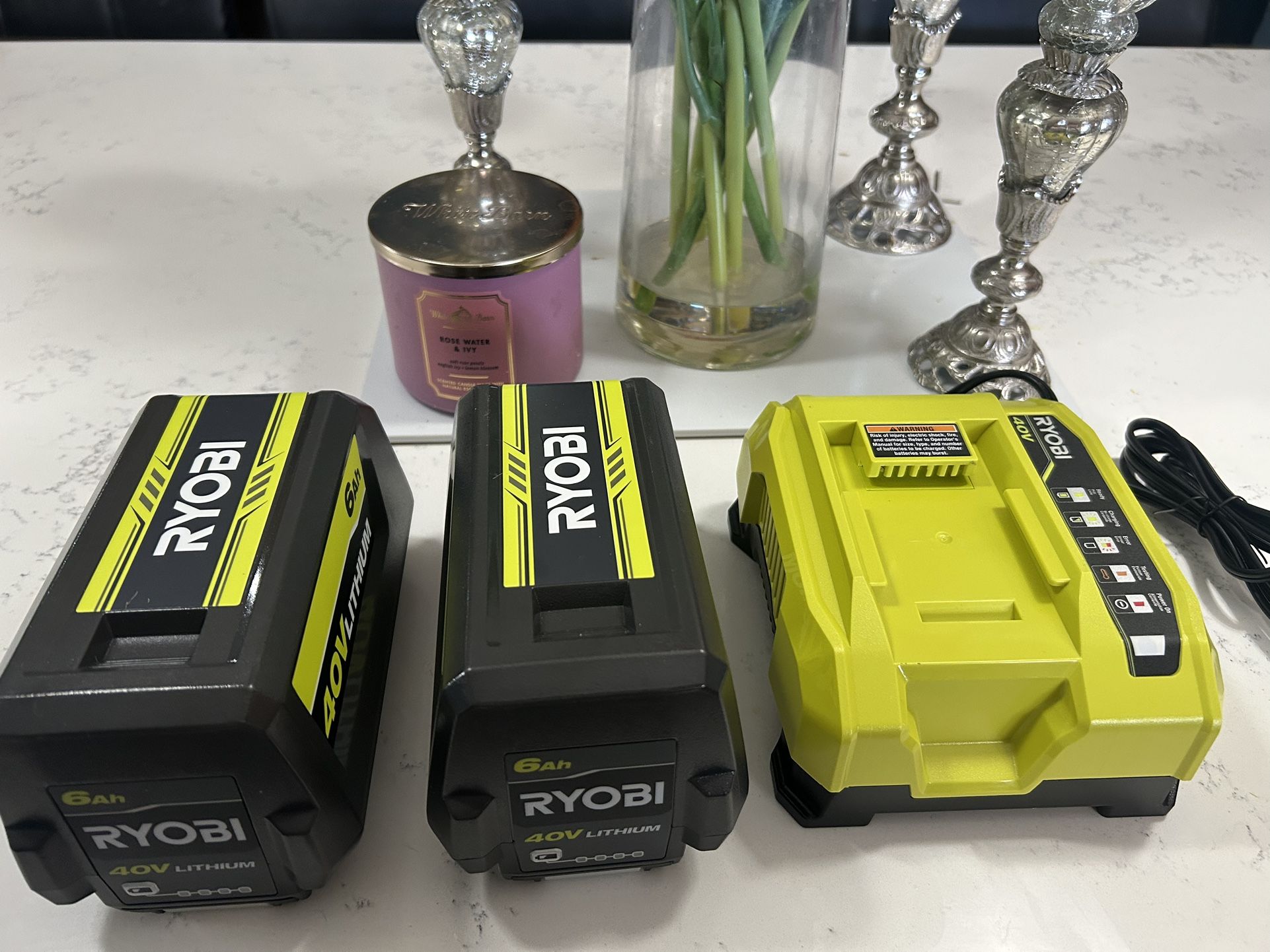 Ryobi 40v Battery And Charger