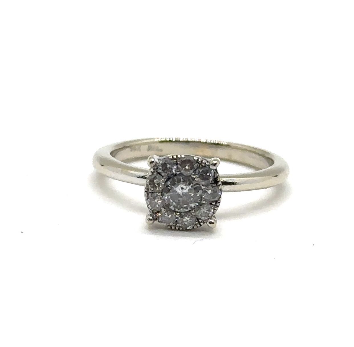 Ladies 14K WG Diamond Ring .22ctw EPJ025303