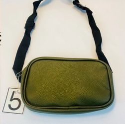 Brand New Olive Green Crossbody/Waist Bag