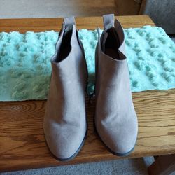Torrid Tan Wedge Heel Bootie