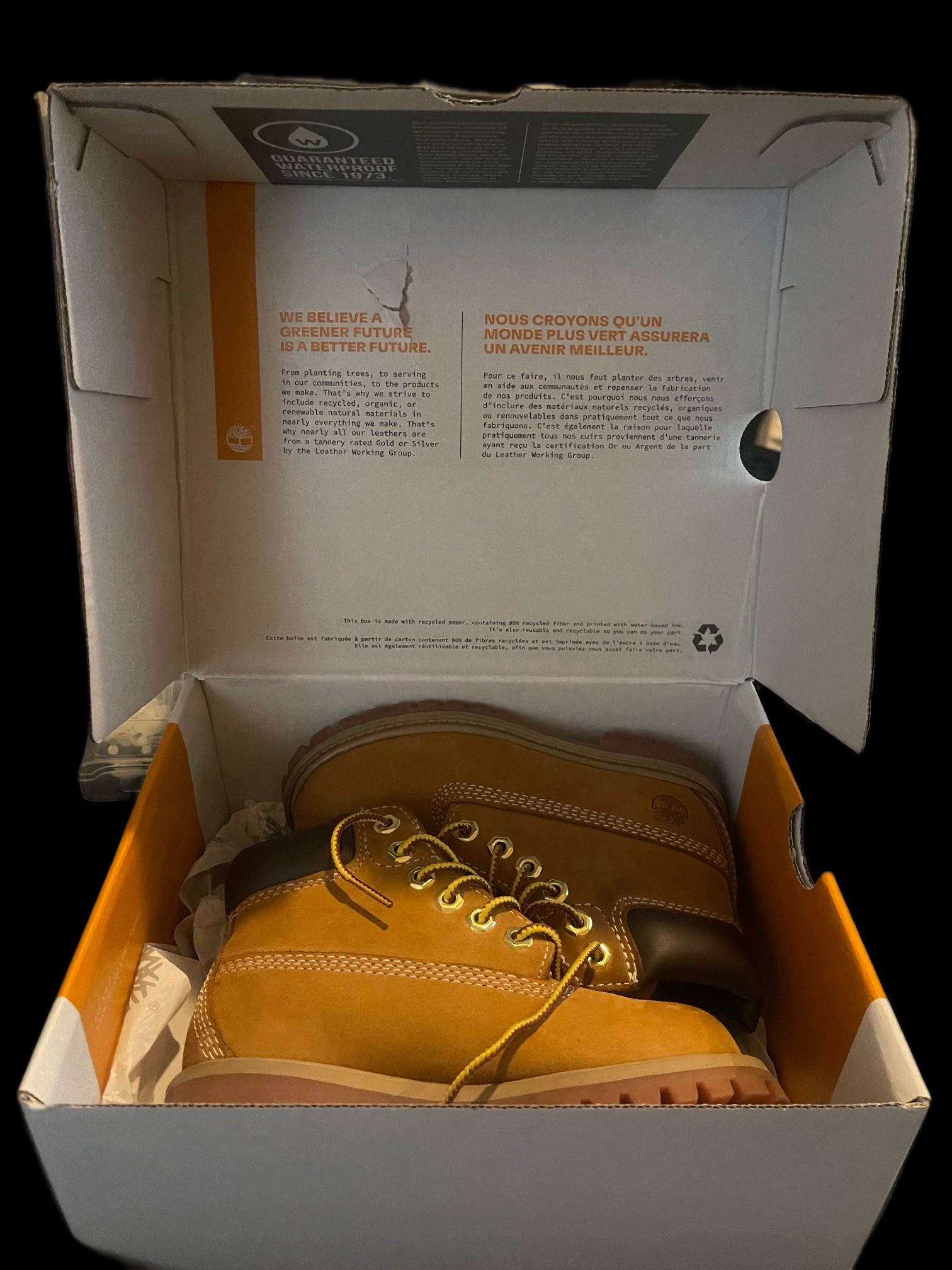 Wheat Timberlands 10mm Toddlers
