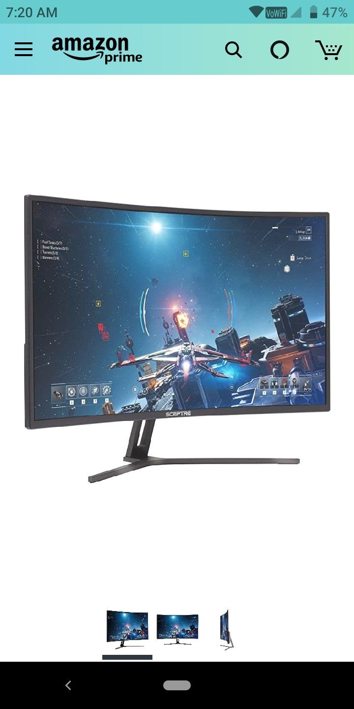 32 Sceptre Curved gaming monitor