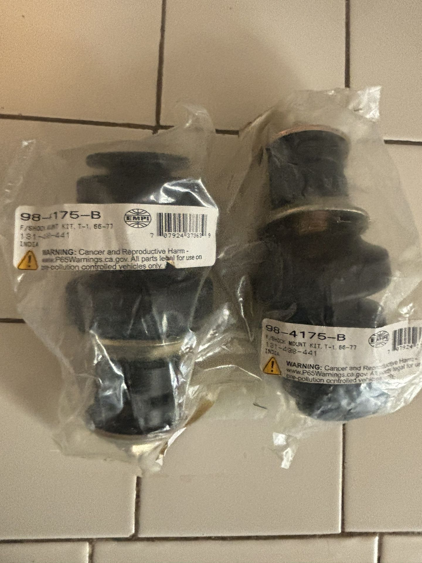 VW Bug Shock Mounts 66-77 