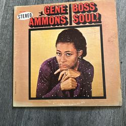Boss Soul Gene Ammons Vinyl Record