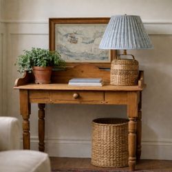 English Antique Pine Console - Mid 1800s